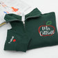 Custom Teacher Quarter Zip - Personalized Apple Embroidered Sweatshirt - Perfect Teacher Gift