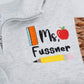 Custom Teacher Quarter Zip - Personalized Ms Embroidered Pullover - Education Professional Gift