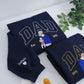 Dad Custom Hoodies - Father Daughter Embroidered Sweatshirts - Perfect Father's Day Gift