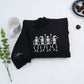 Dancing Skeletons Halloween Hoodies - Custom Embroidered Personalized Halloween Sweatshirts