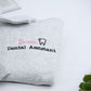 Dental Assistant Custom Quarter Zip - Personalized Healthcare Embroidered Sweatshirt - Perfect Dental Gift