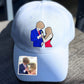 Personalized Photo Portrait Hat with Embroidered - Unique Couple Gift Idea