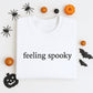 Feeling Spooky Custom Sweatshirts - Halloween Embroidered Apparel - Perfect Spooky Season Gift