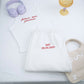 Future Mrs Custom Tank Tops - Personalized Engagement Embroidered Apparel - Perfect Bridal Gift Set