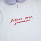 Future Mrs Custom Tank Tops - Personalized Engagement Embroidered Apparel - Perfect Bridal Gift Set