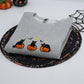 Halloween Cat Lover Hoodies - Black Cat Pumpkin Embroidered Sweatshirts - Perfect Pet Parent Gift