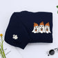 Halloween Coffee Ghost Hoodies - Cute Spooky Ghosts Coffee Lovers Embroidered Sweatshirts - Perfect Halloween Gift