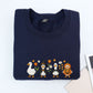 Halloween Geese Custom Sweatshirts - Spooky Goose Embroidered Apparel - Perfect Cute Halloween Gift