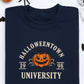 Halloweentown University Embroidered Sweatshirts - Halloween Pumpkin College Style - Spooky Season Gift