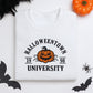 Halloweentown University Embroidered Sweatshirts - Halloween Pumpkin College Style - Spooky Season Gift