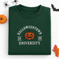 Halloweentown University Embroidered Sweatshirts - Halloween Pumpkin College Style - Spooky Season Gift