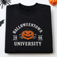 Halloweentown University Embroidered Sweatshirts - Halloween Pumpkin College Style - Spooky Season Gift