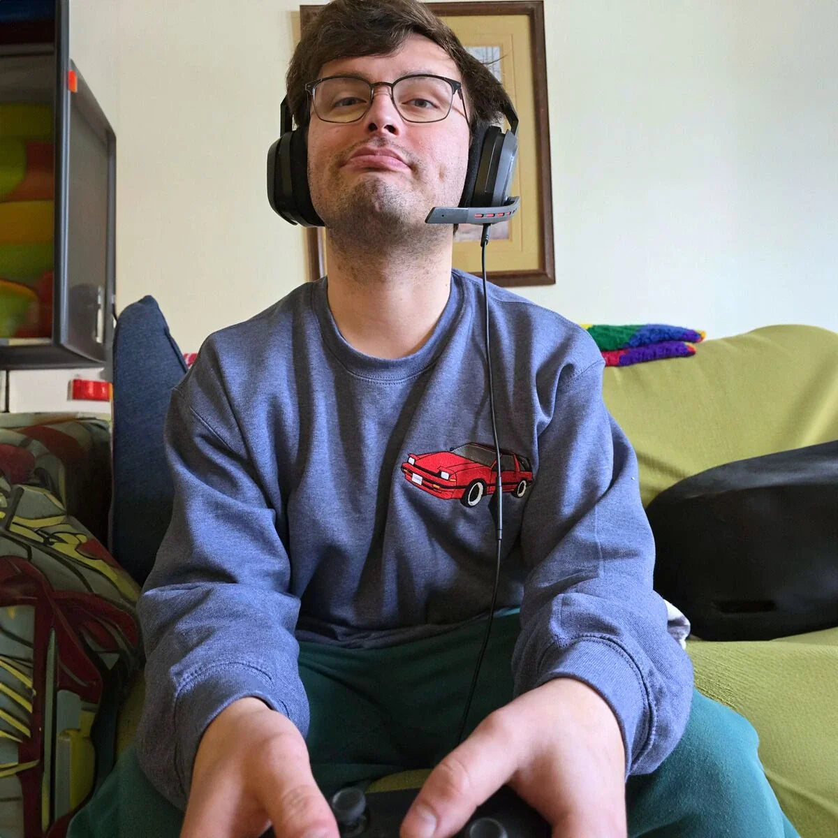 Personalized Birthday Gifts for Car Guys with Car on Hoodie or Sweatshirt