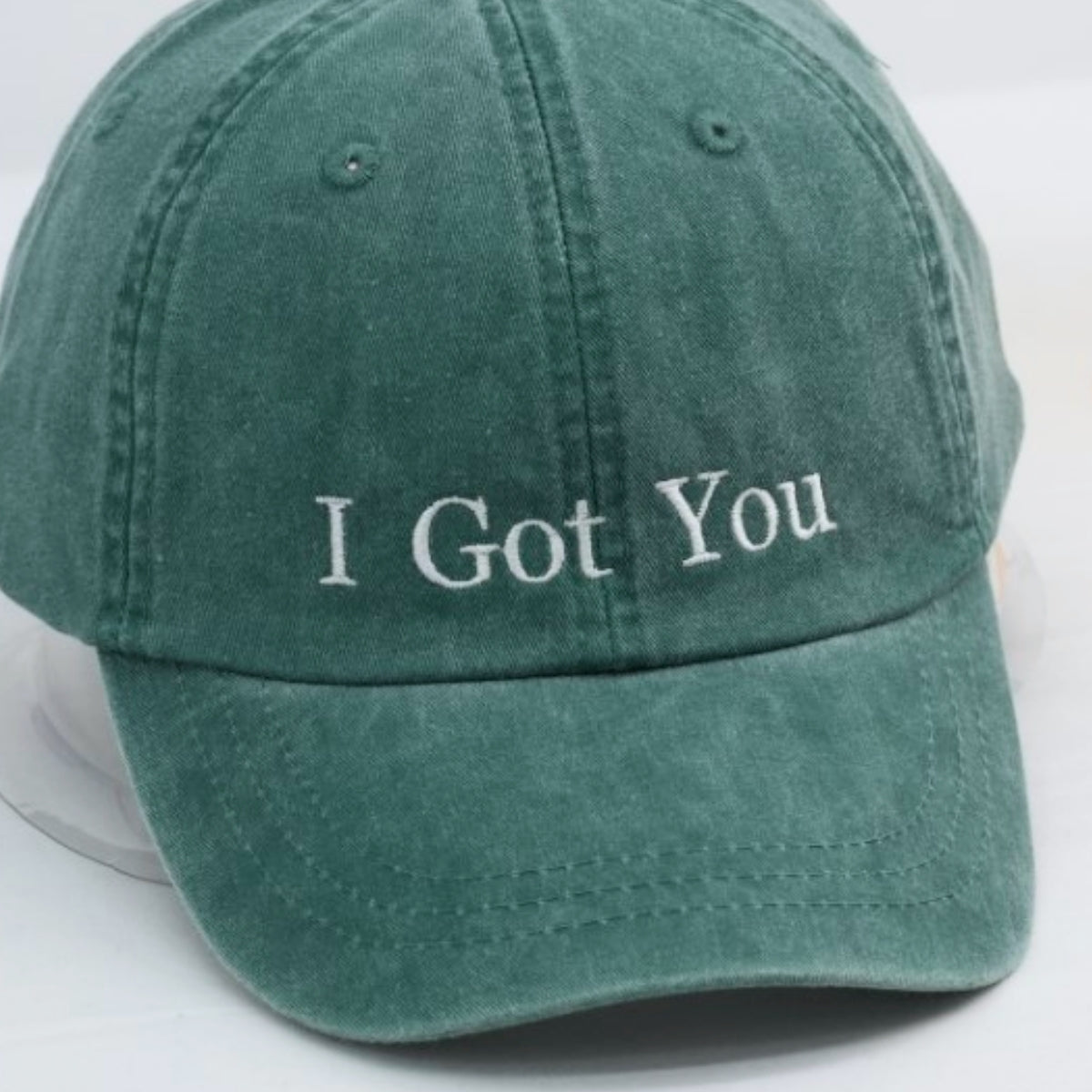 I Got You Custom Embroidered Hats - Supportive Message Caps - Perfect Encouragement Gift