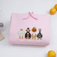 Just A Spooky Goose Custom Sweatshirts - Halloween Geese Embroidered Apparel - Perfect Cute Halloween Gift