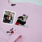 Matching Photo Embroidered Hoodies - Custom Couples Memory Sweatshirts - Perfect Anniversary Gift