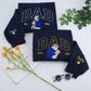 New Dad Custom Hoodies - Father Baby Embroidered Sweatshirts - Perfect First Father's Day Gift