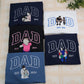 New Dad Custom Hoodies - Father Baby Embroidered Sweatshirts - Perfect First Father's Day Gift