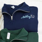 Personalized Dental Quarter-Zip - Custom Dentist Name Embroidered Apparel - Perfect Dental Professional Gift