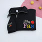 Personalized Mrs Teacher Quarter-Zip - Custom Name Embroidered Education Apparel - Perfect Teacher Gift