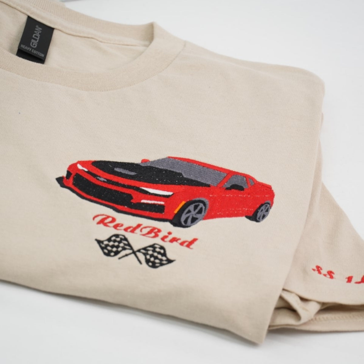 Racing Car Custom T-Shirts - Sports Car Embroidered Apparel - Perfect Auto Racing Gift