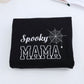 Spooky Mama Halloween Hoodies - Custom Embroidered Mom Sweatshirts - Perfect Halloween Gift