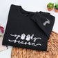 Spooky Season Halloween Sweatshirts - Custom Embroidered Fall Apparel - Perfect Halloween Gift