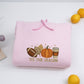 Tis The Season Fall Hoodies - Football Pumpkin Spice Embroidered Sweatshirts - Perfect Autumn Gift