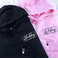 Custom Couple Matching Hubby and Wifey Embroidered Hoodie