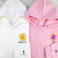 Custom Peanut Butter and Jelly Couple Embroidered Hoodie