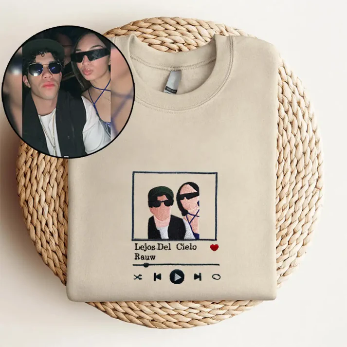 Embroidered Couple Hoodies | Custom Sweatshirts for Couples | Best Matching Hoodies