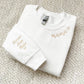 Customized Neckline Embroidery MAMA