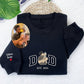 Custom Portrait from Photo Sweatshirt Embroidered Dad Hoodie