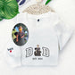 Custom Portrait from Photo Sweatshirt Embroidered Dad Hoodie