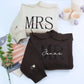 Personalized Unique Bridal Shower Gifts for Him and Her with Mr Mrs Sweatshirt