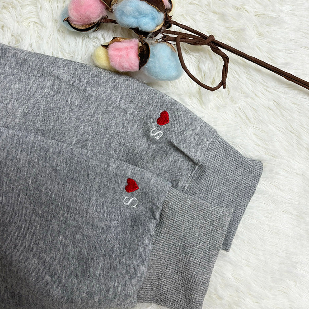 Roman Numeral Embroidered Custom Hoodie